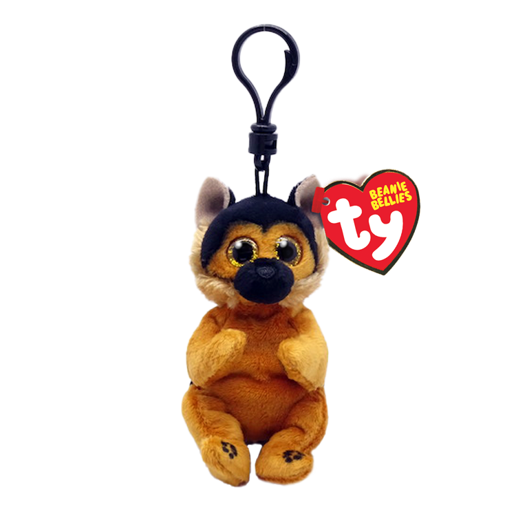 TY Beanie Baby Clips - Ace the German Shephard