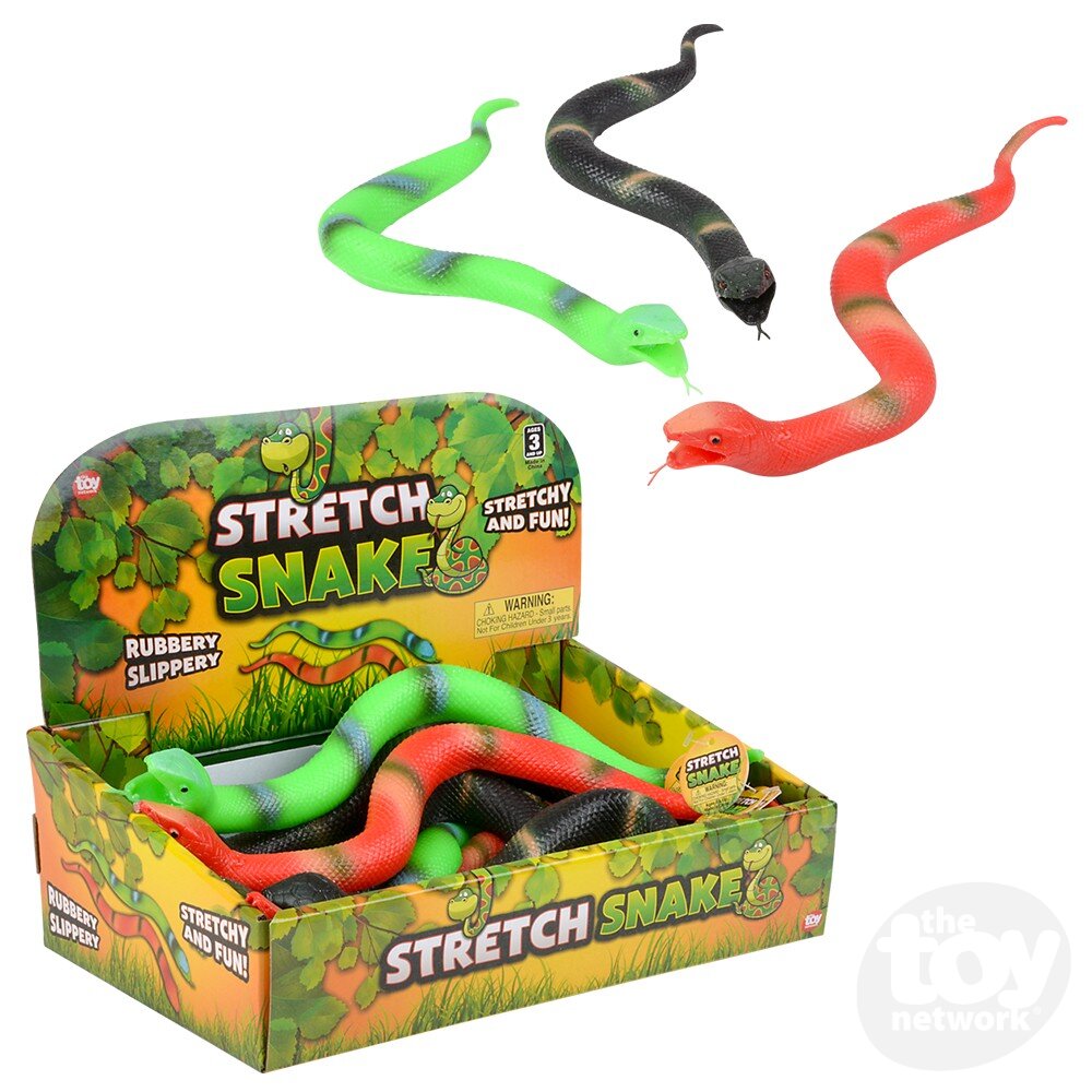15" Stretchy Snake (Sold Separately)
