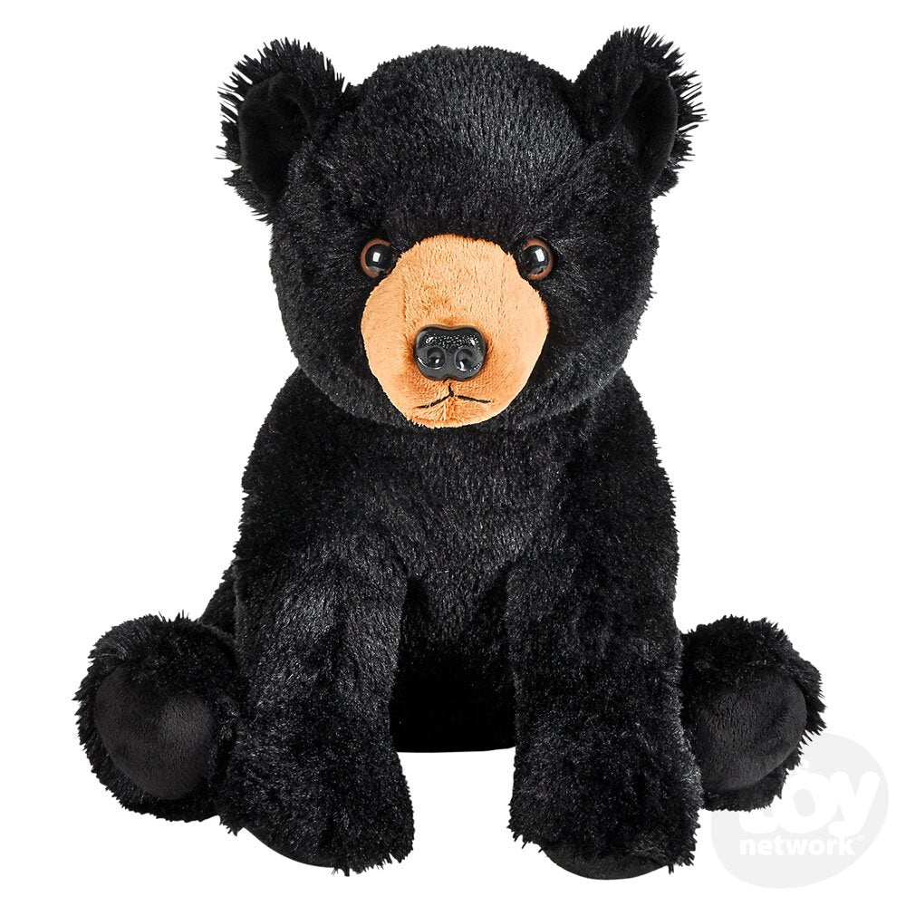 14" Black Bear Plush
