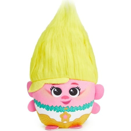 DreamWorks Trolls Band Together Hairmony Mixers Branch Plush Toy with Sound 6-inch Soft Doll (1 Plush per purchase)
