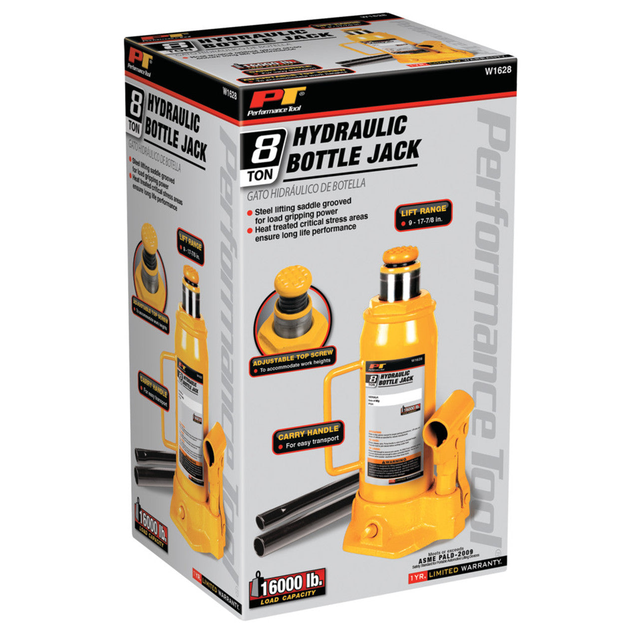 8 Ton Hydraulic Bottle Jack