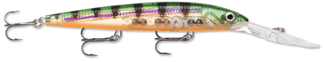 Rapala Down Deep Husky Jerk 12 Deep Diving Jerkbait (Glass Perch)