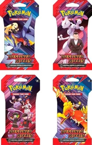 Pokemon Scarlet & Violet Destined Rivals Sleeve Booster (1 Pack per purchase Limit 4 per order)