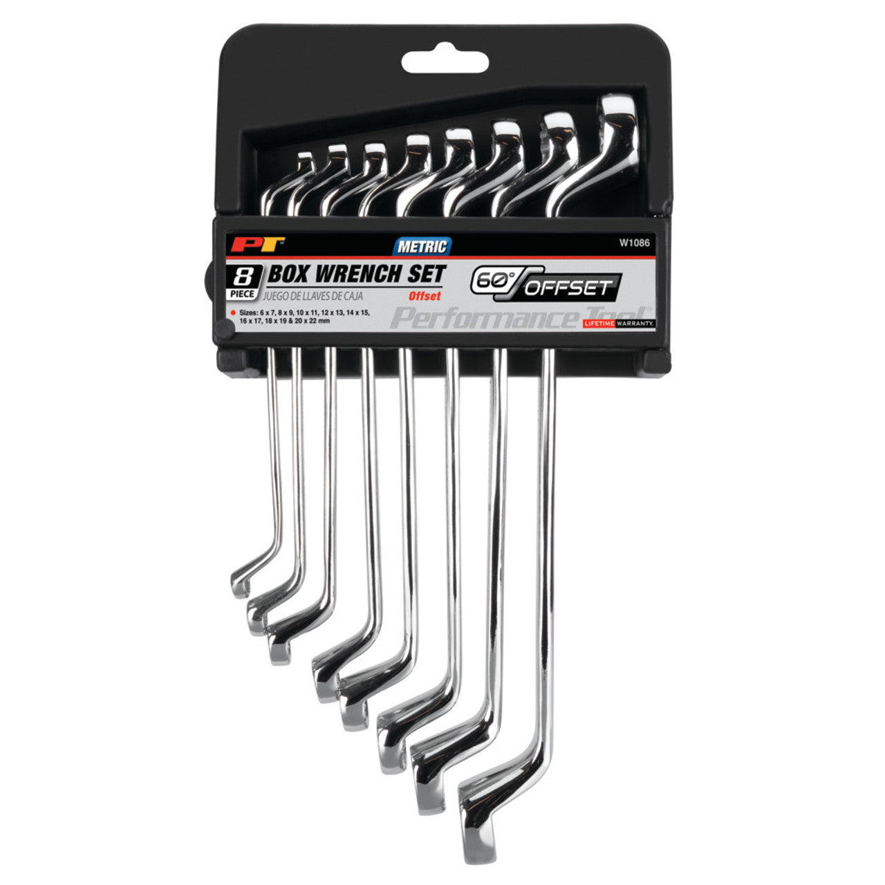 8 pc. Offset Metric Box Wrench Set
