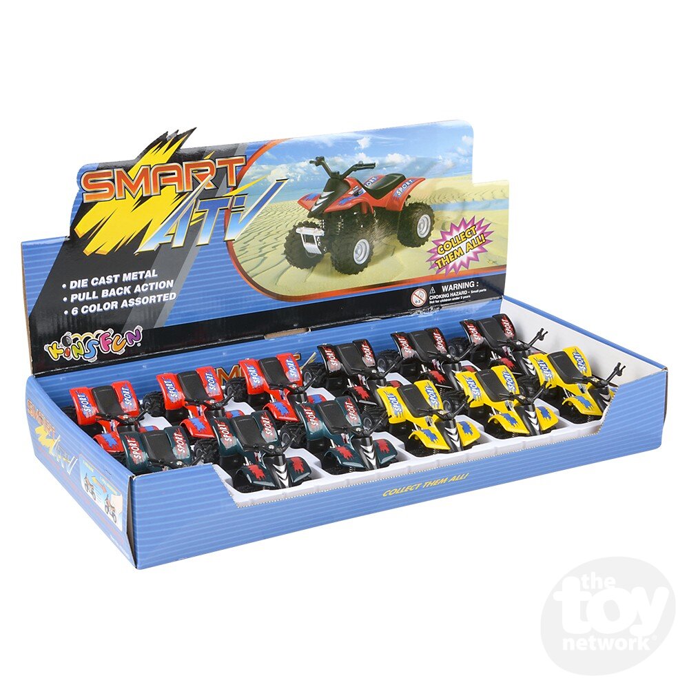3.75" Diecast Smart ATV (Sold Separately)