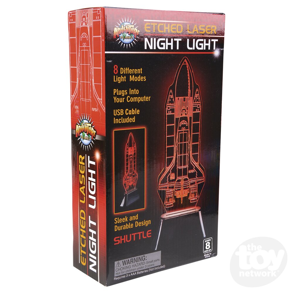 11" 3D Laser Light Shuttle