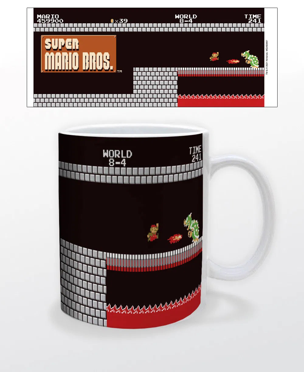 Super Mario Bros. – World 8-4 Coffee Mug