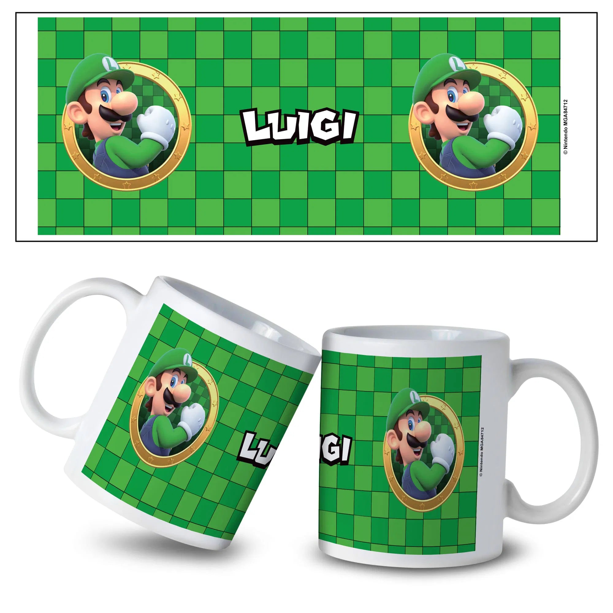 Super Mario- 3D Port- Luigi Coffee Mug