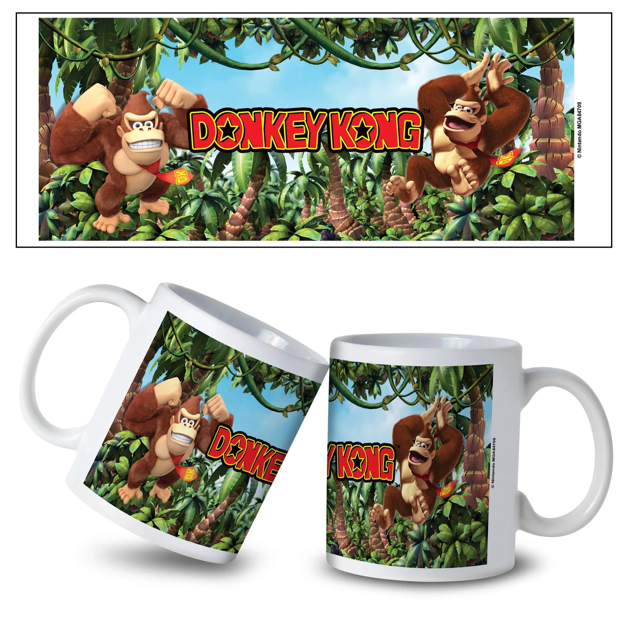Donkey Kong - 3D Jungle Coffee Mug