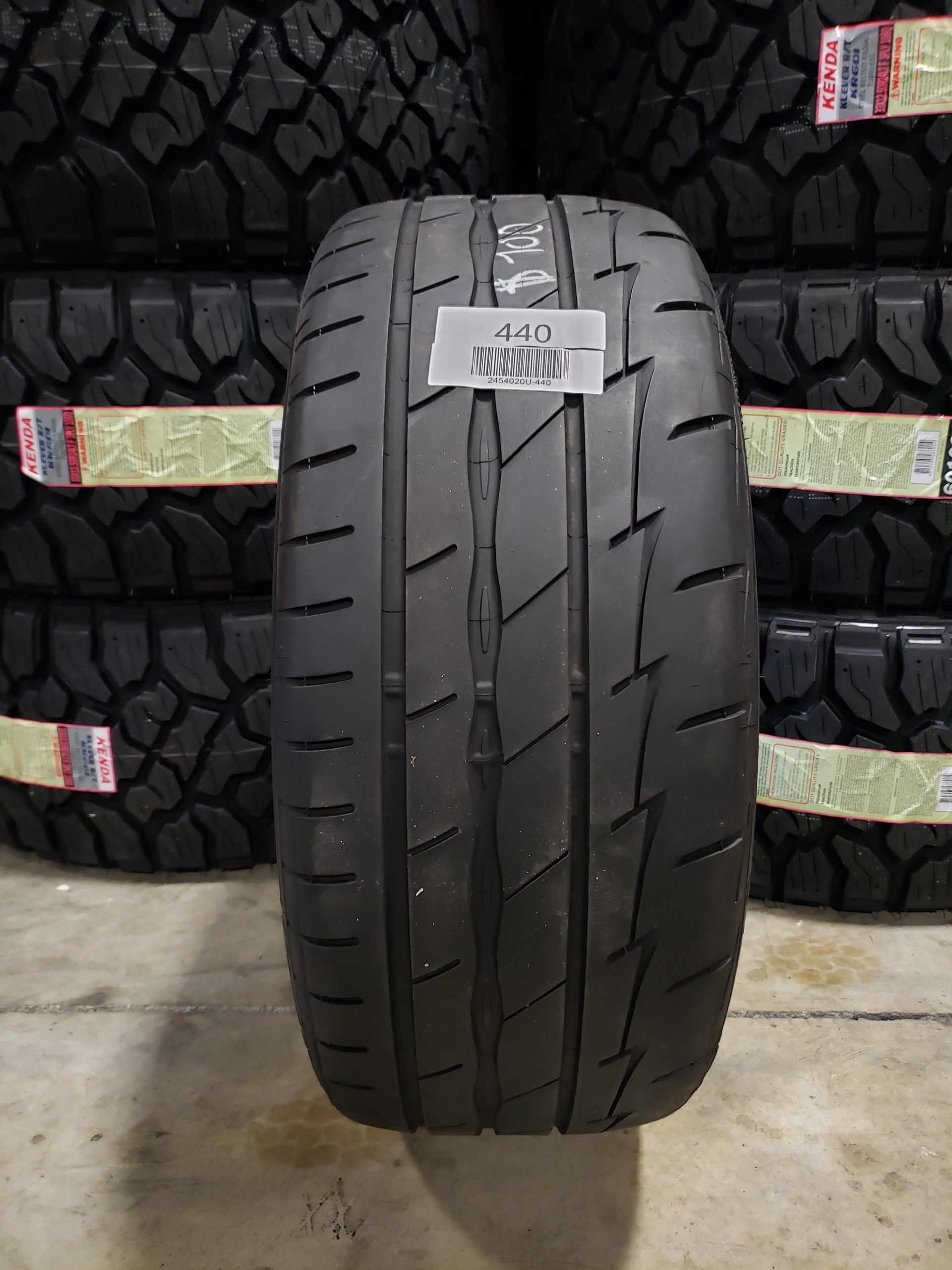 SINGLE 245/40R20 Firestone Firehawk Indi 500 99 W XL - Used Tires