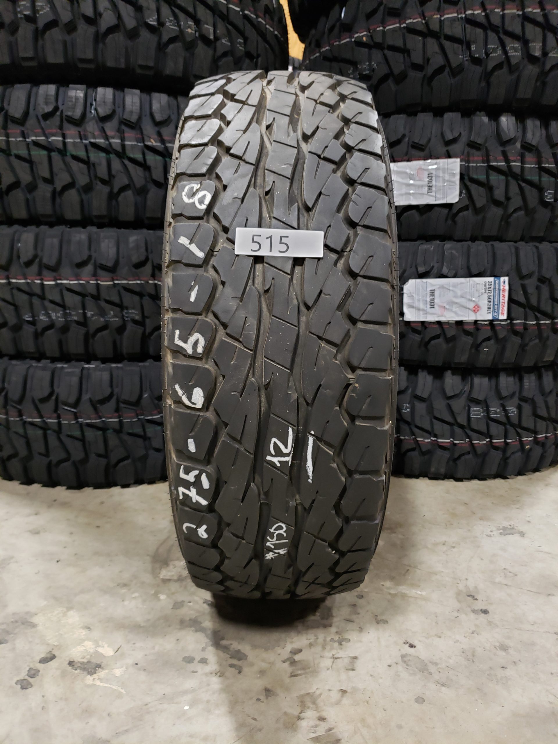 SINGLE 275/65R18 Falken WildPeak A/T AT02 123/120 Q E - Used Tires