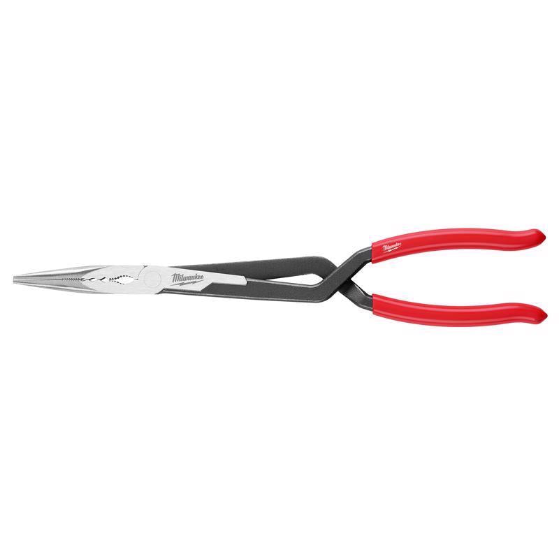 Milwaukee 13 in. Plastic Straight Nose Long Reach Pliers