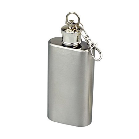 Sona Enterprises 2oz Stainless Steel Keychain Flask