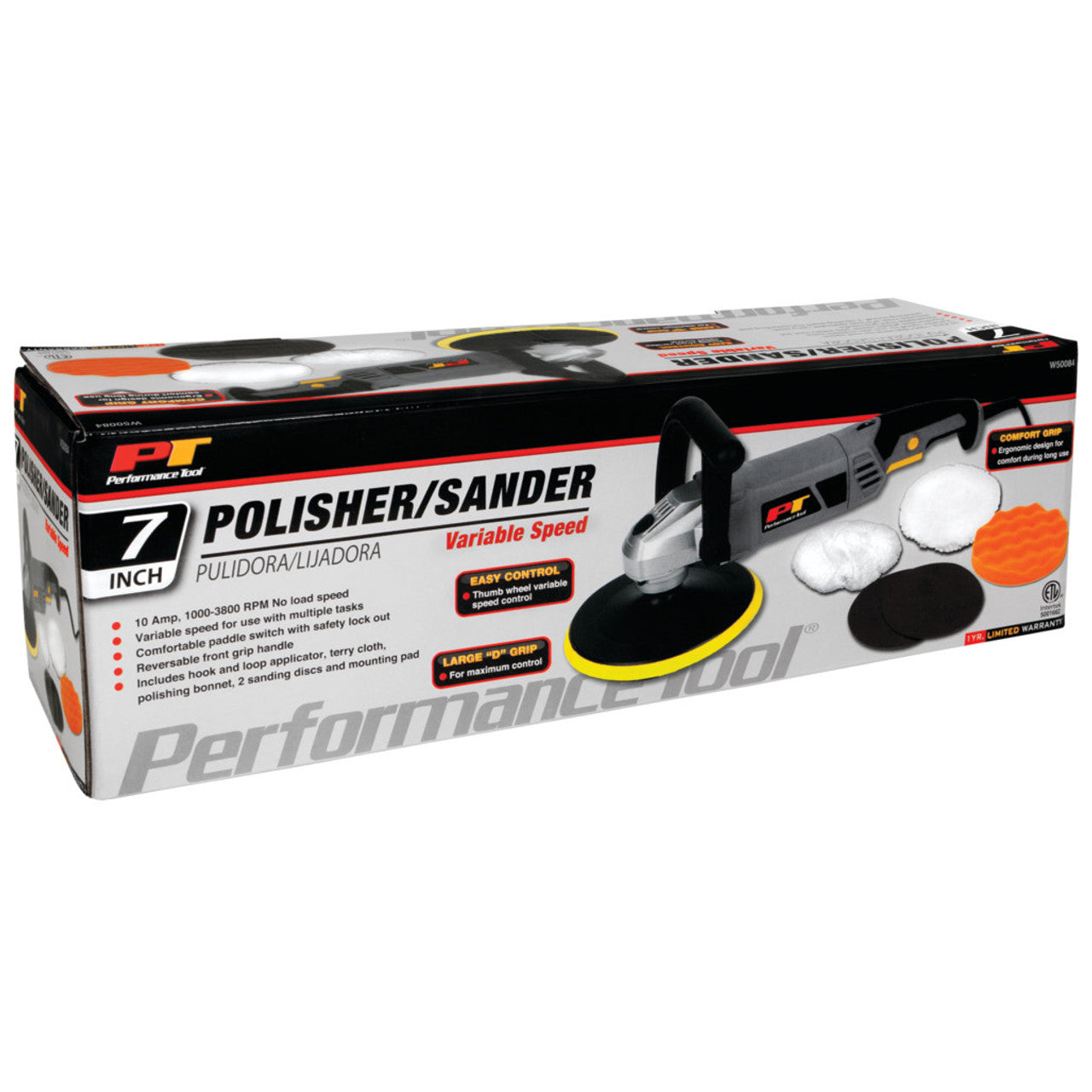 7" Variable Speed Polisher/Sander