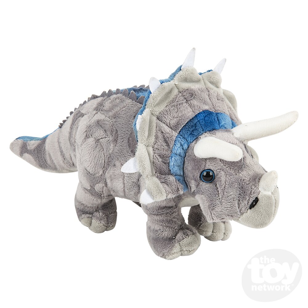 13" Animal Den Triceratops Plush