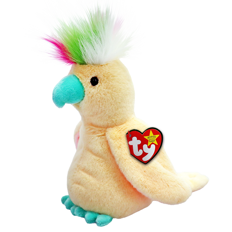 TY Beanie Babies - Pompom the Cockatoo
