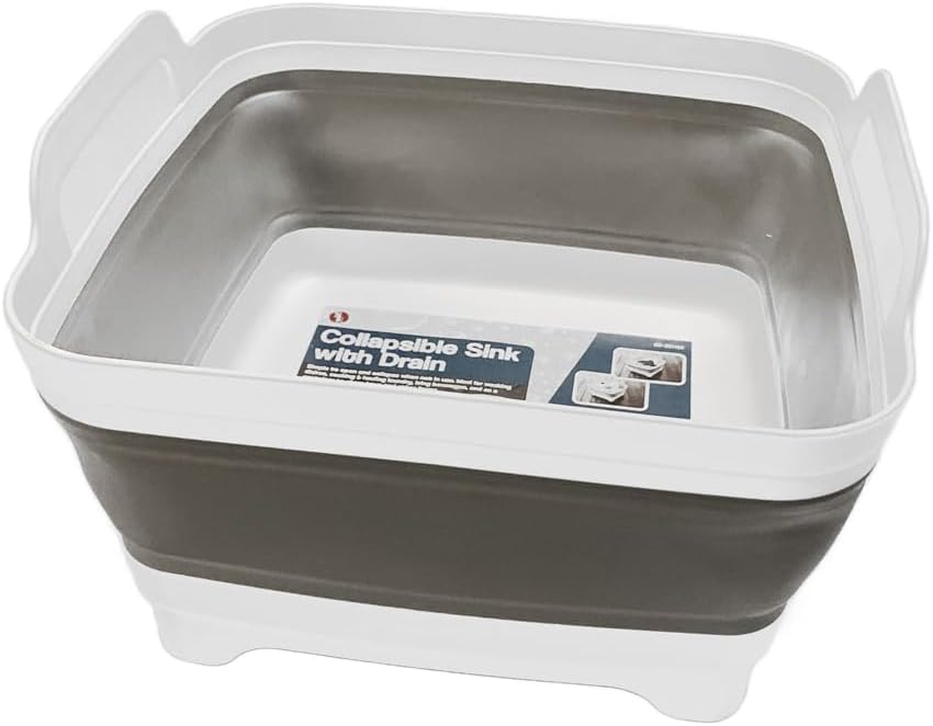 Sona Enterprises Collapsible Sink with Drain