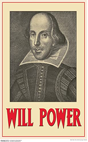 Will Power - William Shakespeare 11x17 Poster Print