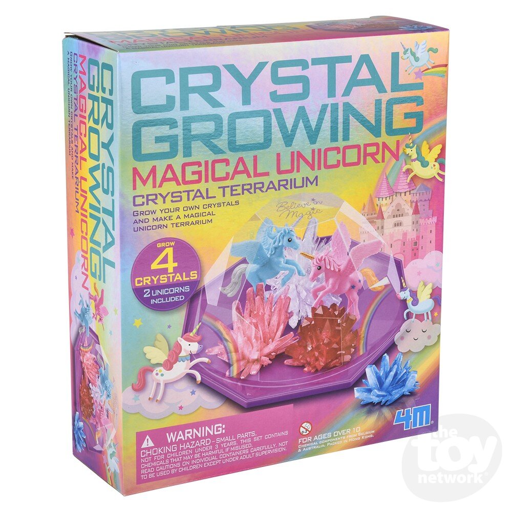 Crystal Growing/Magical Unicorn Crystal Terrarium