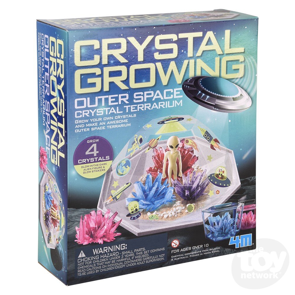 Crystal Growing/Outer Space Crystal Terrarium