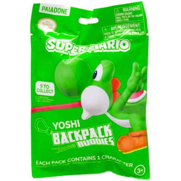 Backpack Buddies: Super Mario: Yoshi Figures - Blind Bag