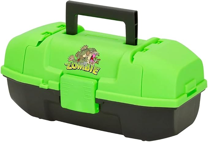 Plano Youth Zombie Fish Tackle Box (Green/Black)