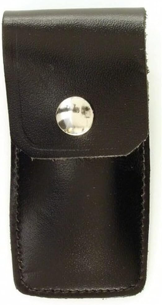 Ruko 8001 Black Leather Sheath, 2-3/4" x 1-1/4"