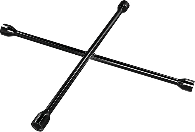 Performance Tools 20-Inch SAE/Metric 4-Way Cross Lug Wrench