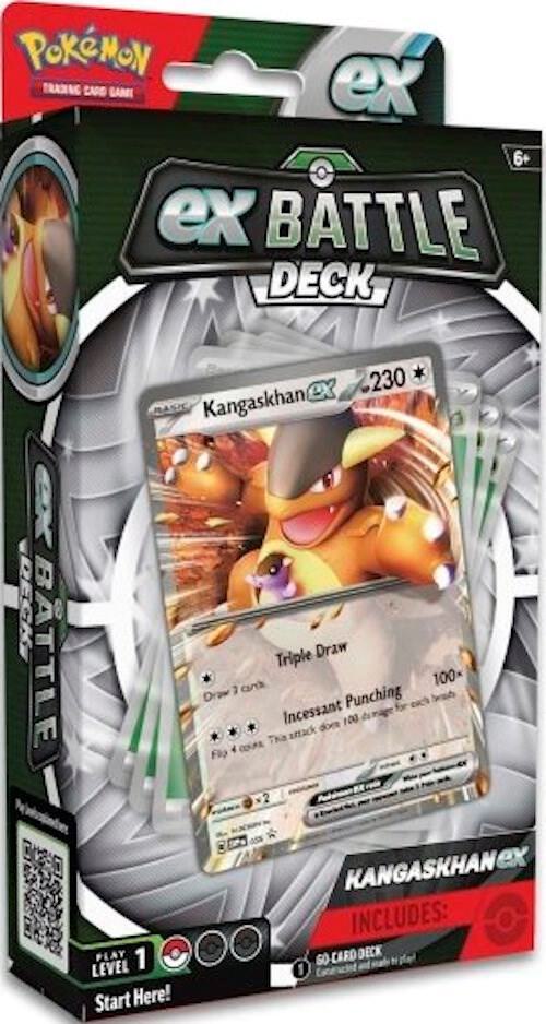 Pokemon TCG Kangaskhan/Greninja EX Battle Deck Trading Cards (1 Deck per purchase)
