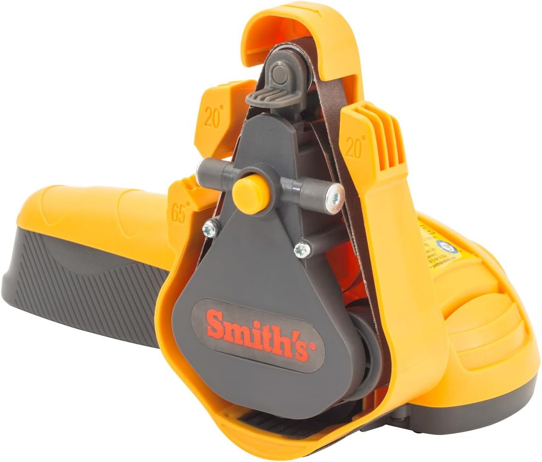 Smith’s Knife & Scissor Electric Belt Sharpener – Fine, Medium, & Coarse Belts