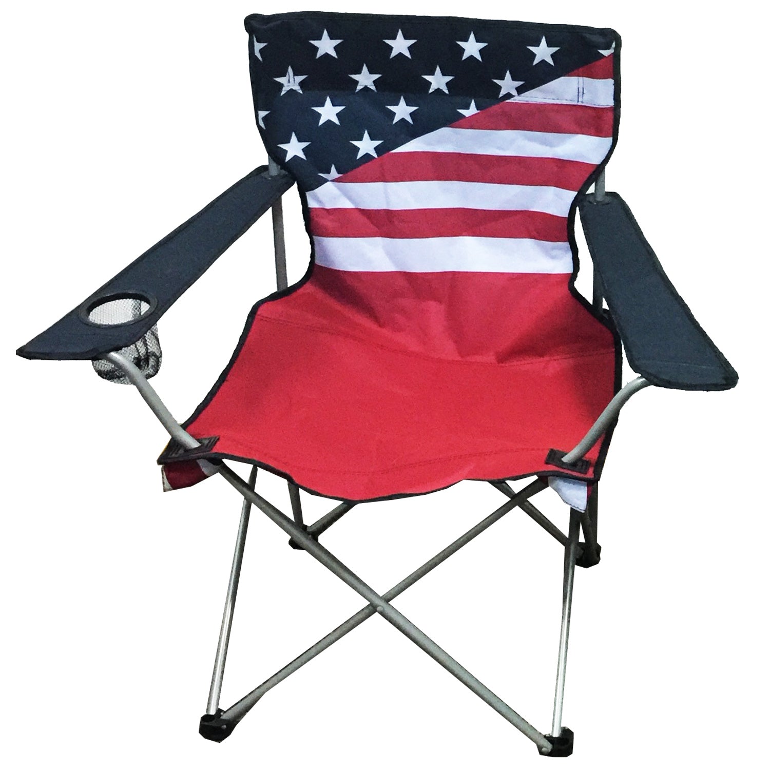 World Famous Sports Folding Stars/Stripes Chair