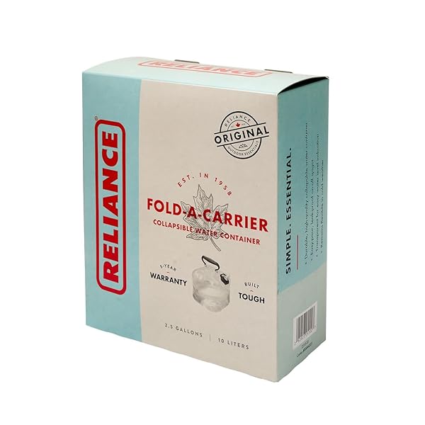 Reliance Products Fold-A-Carrier 2.5 Gallon Collapsible Water Container