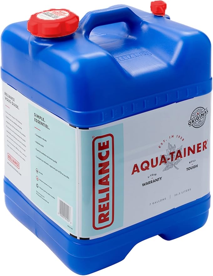Reliance Products Aqua-Tainer 7 Gallon Rigid Water Container