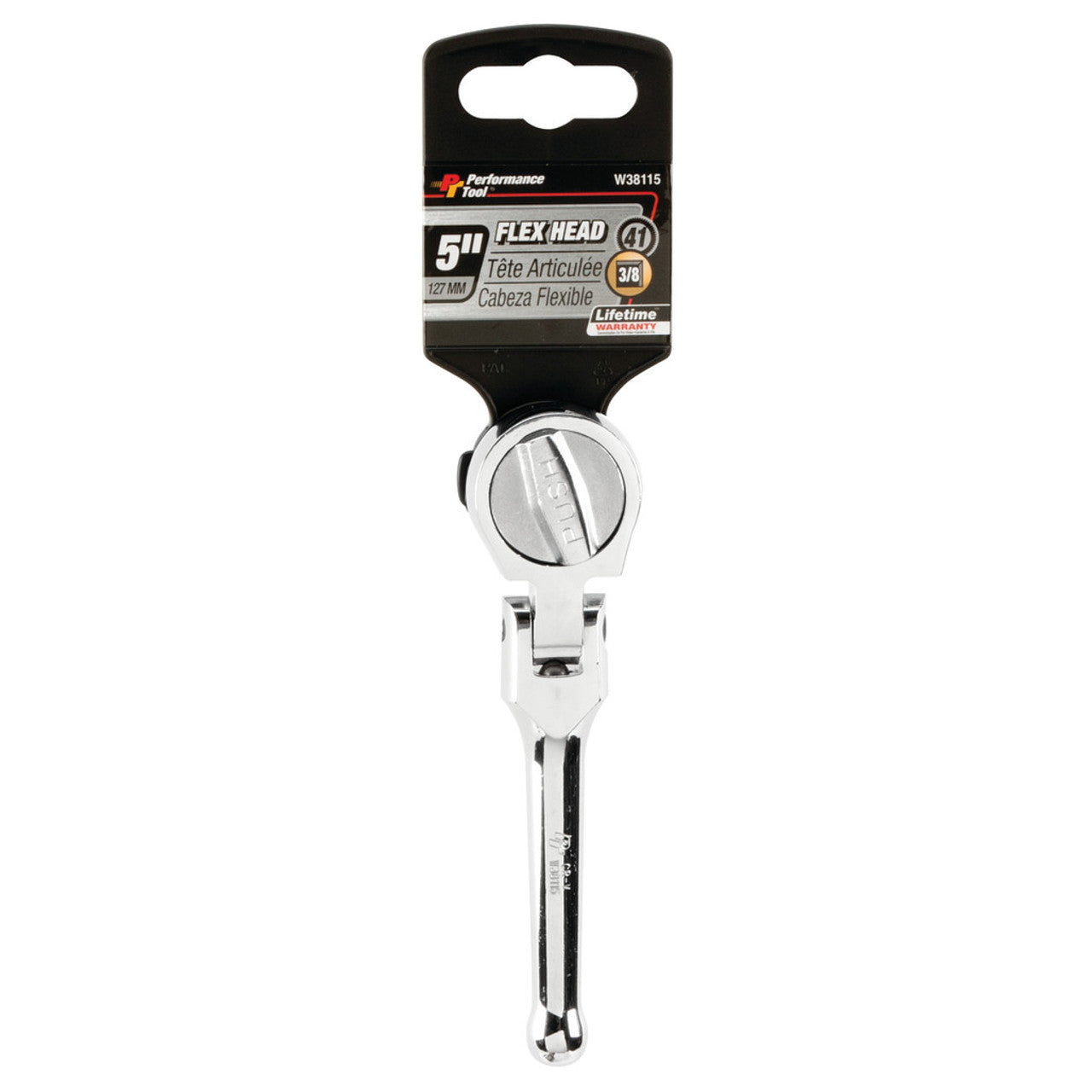 Performance Tool 3/8" Dr. Round Quick Release Ratchet