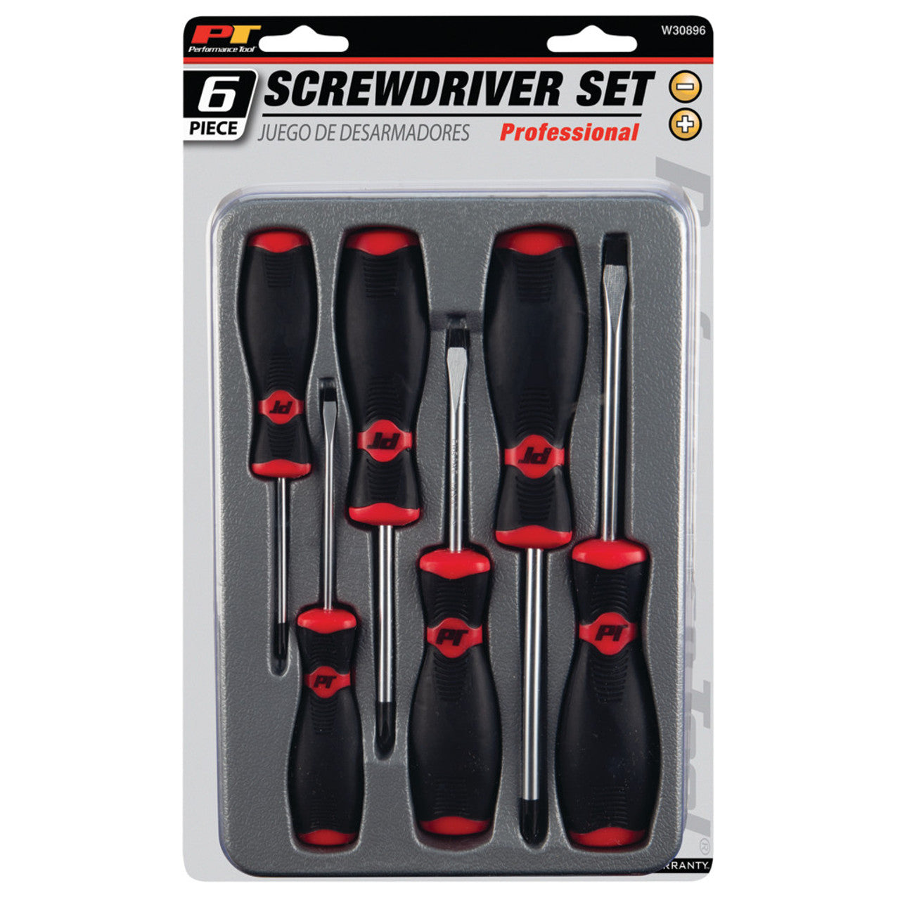 Performance Tools 6 pc. Professional Screwdriver Set