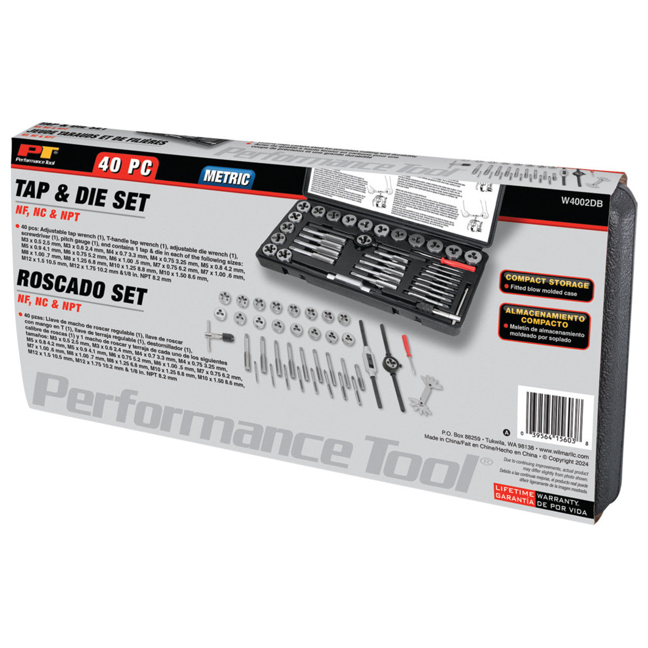 40 pc. Metric Tap and Die Set