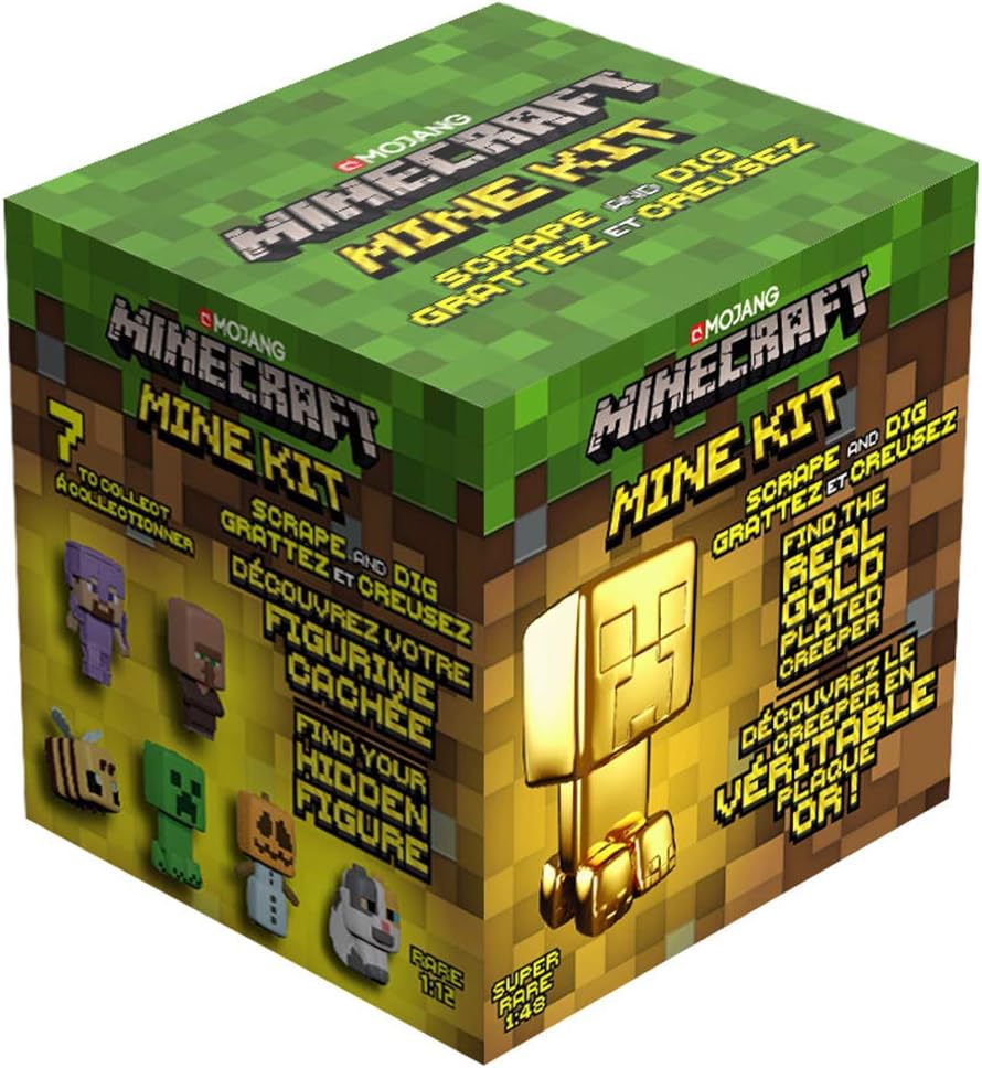 Minecraft Mine Kit – Dig Your Own Mystery Minecraft Figure