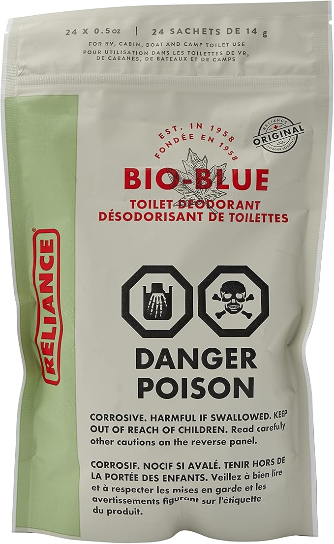Reliance Bio Blue Pouches 24-Pack