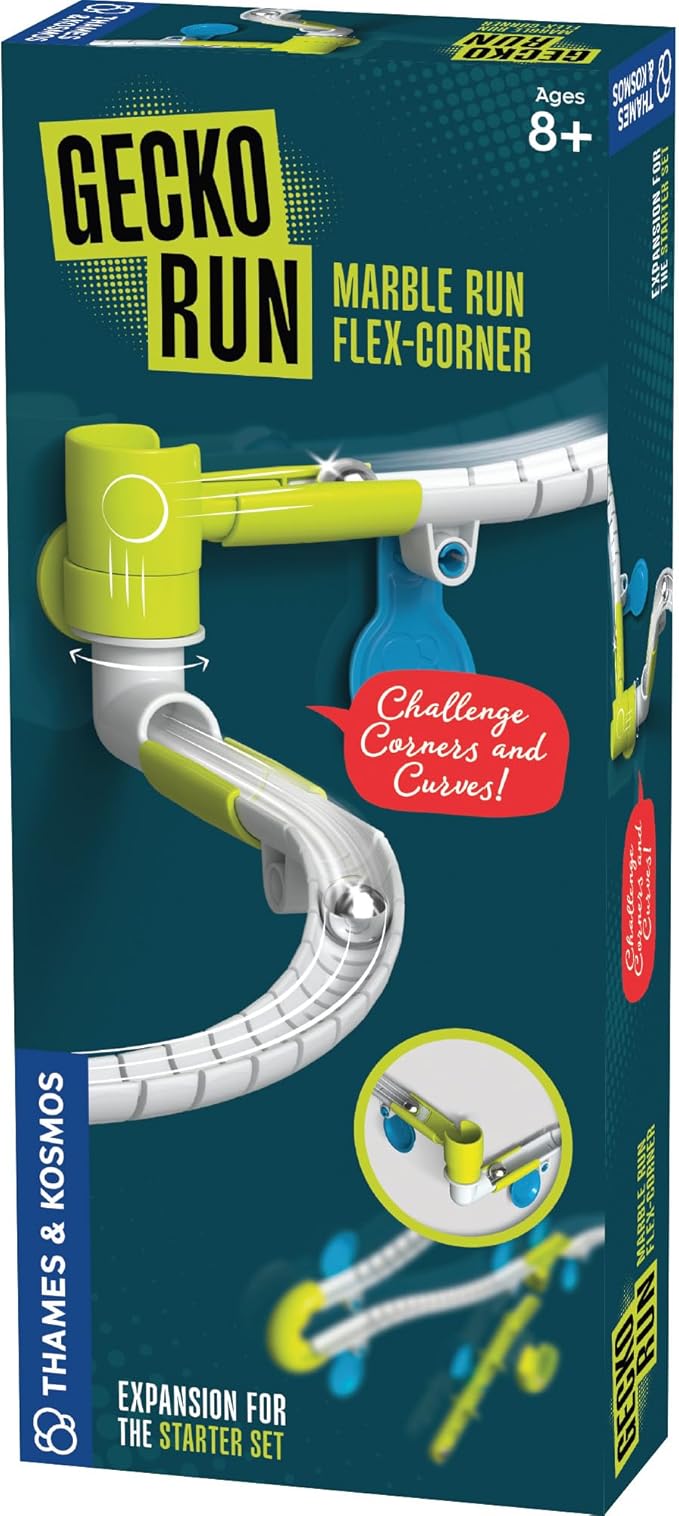 Thames & Kosmos Gecko Run Marble Run Flex-Corner Expansion Pack