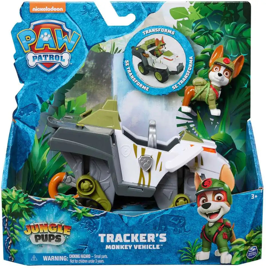 Paw Patrol Jungle Pups Tracker's Monkey Vehicle