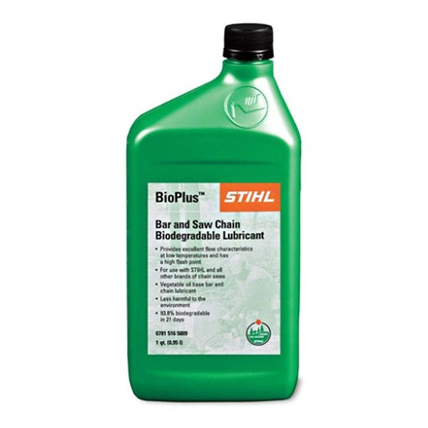 STIHL BioPlus 1 Qt Bar and Chain Oil 1 Pk