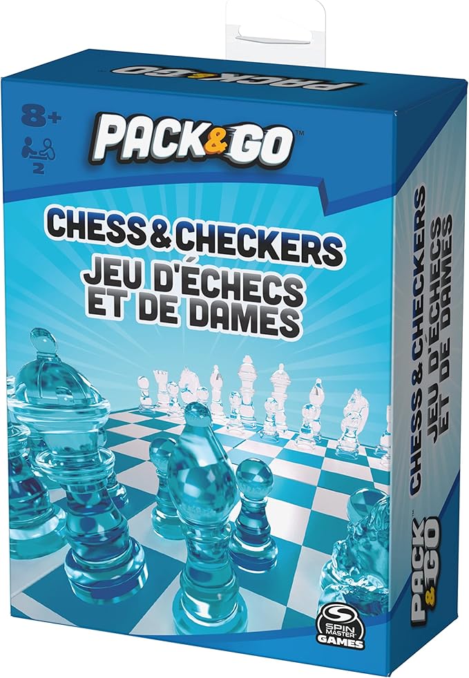 Pack & Go Chess & Checkers Board Game