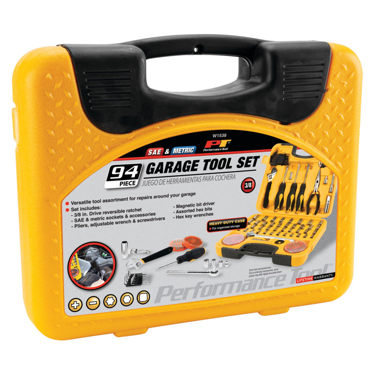 Performance Tools 94 pc. Garage Tool Set