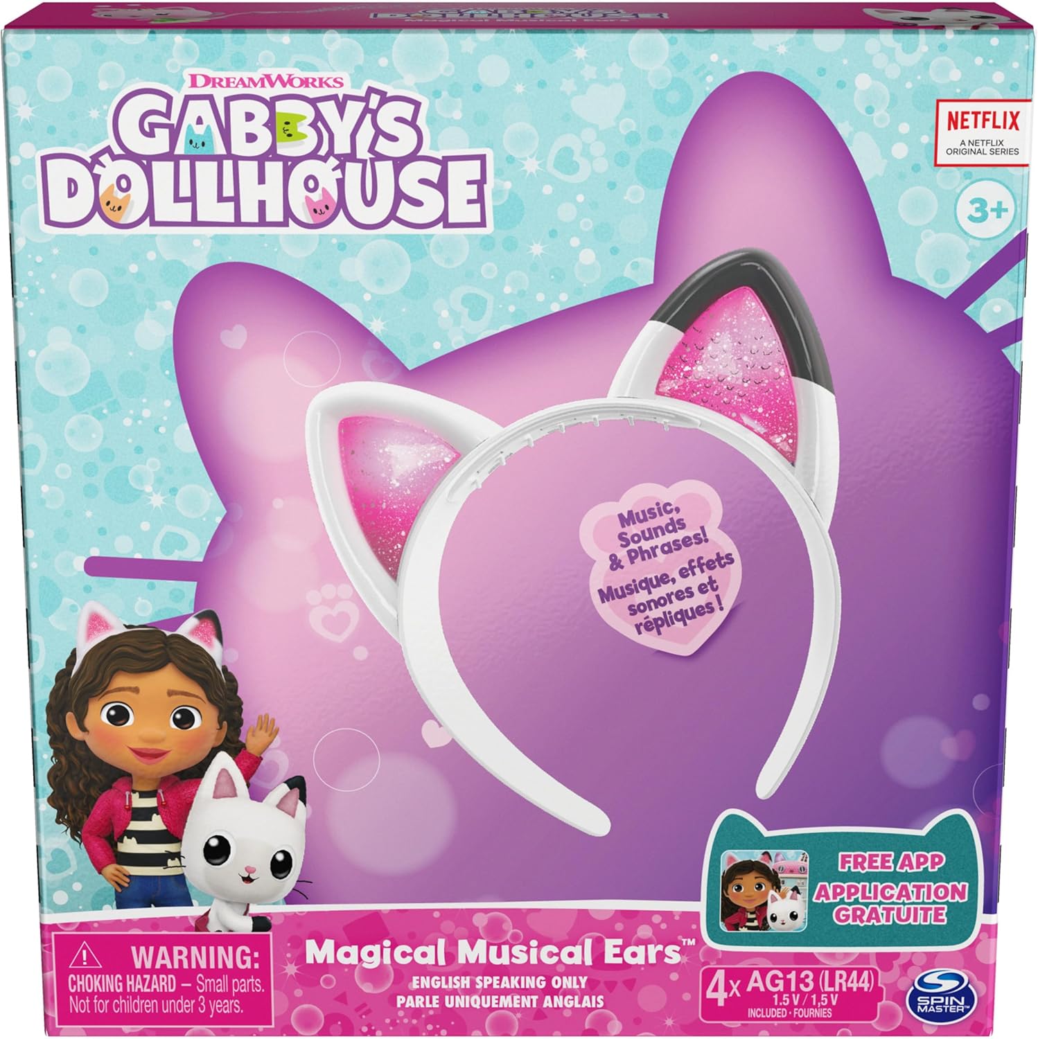 Gabby`s Dollhouse Magical Musical Cat Ears