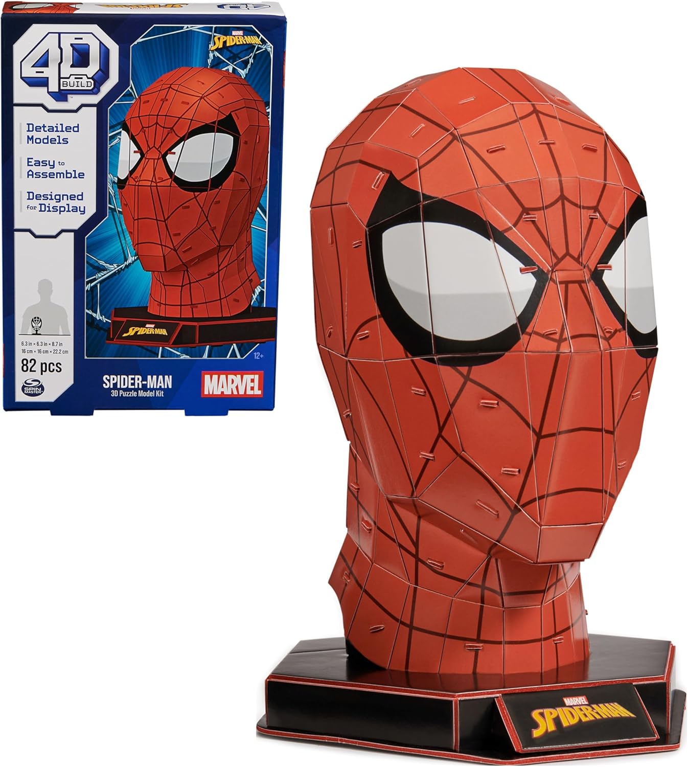 4D Build, Marvel Spider-Man 3D Puzzle Model Kit