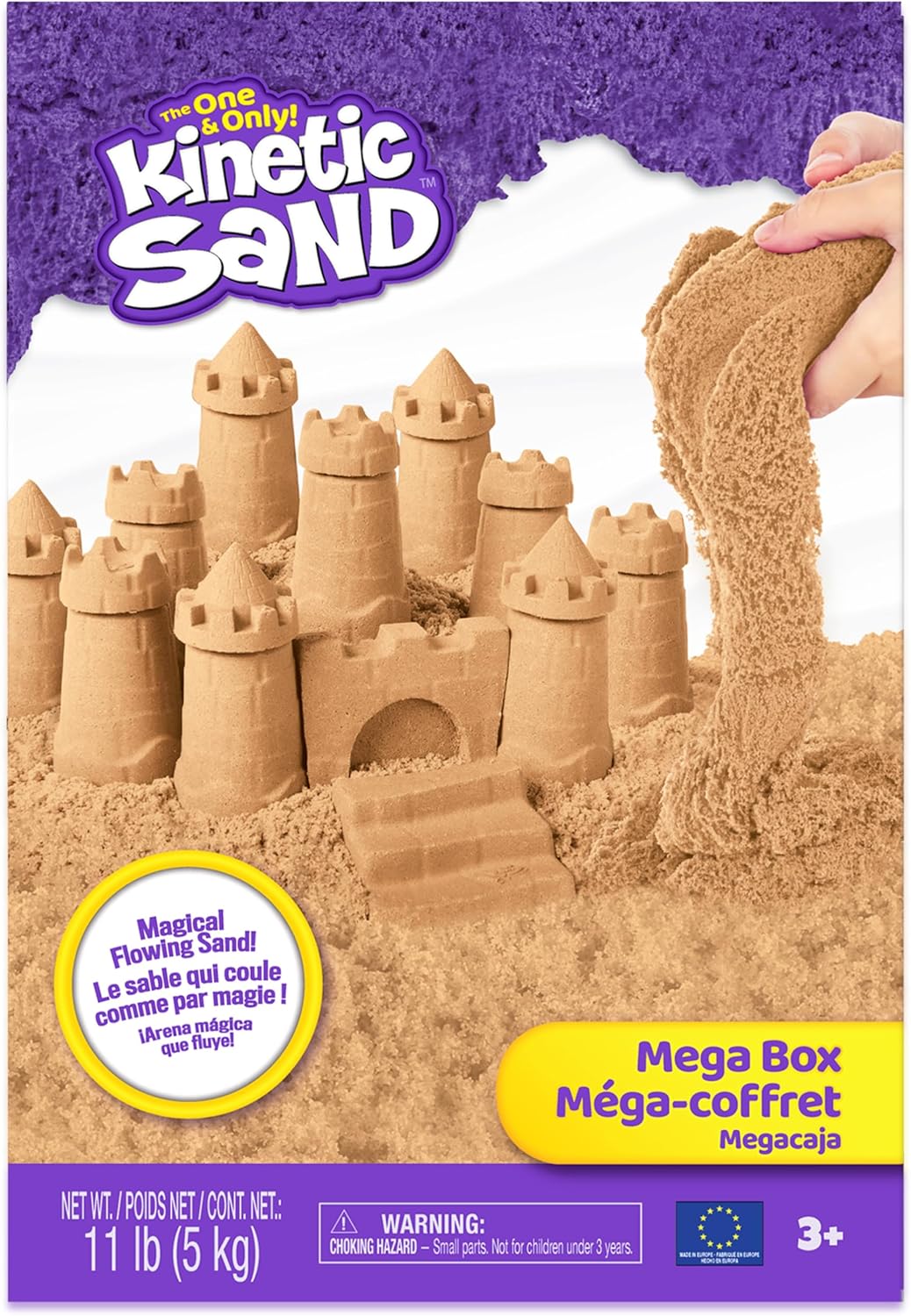 Kinetic Sand 11lb Natural Brown Play Sand