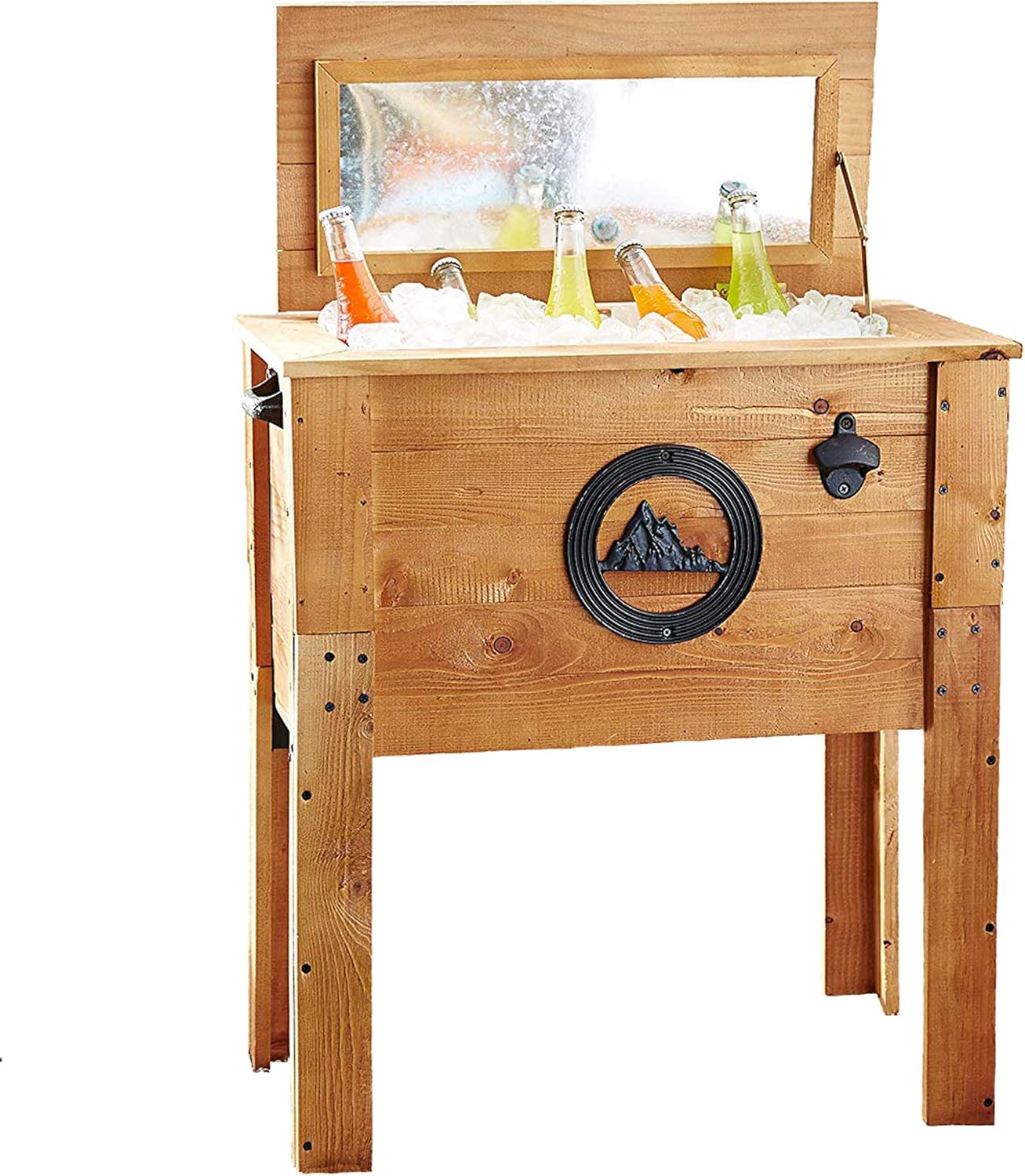 45qt. Rustic Outdoor Beverage Cooler (In-Store Pickup Only)