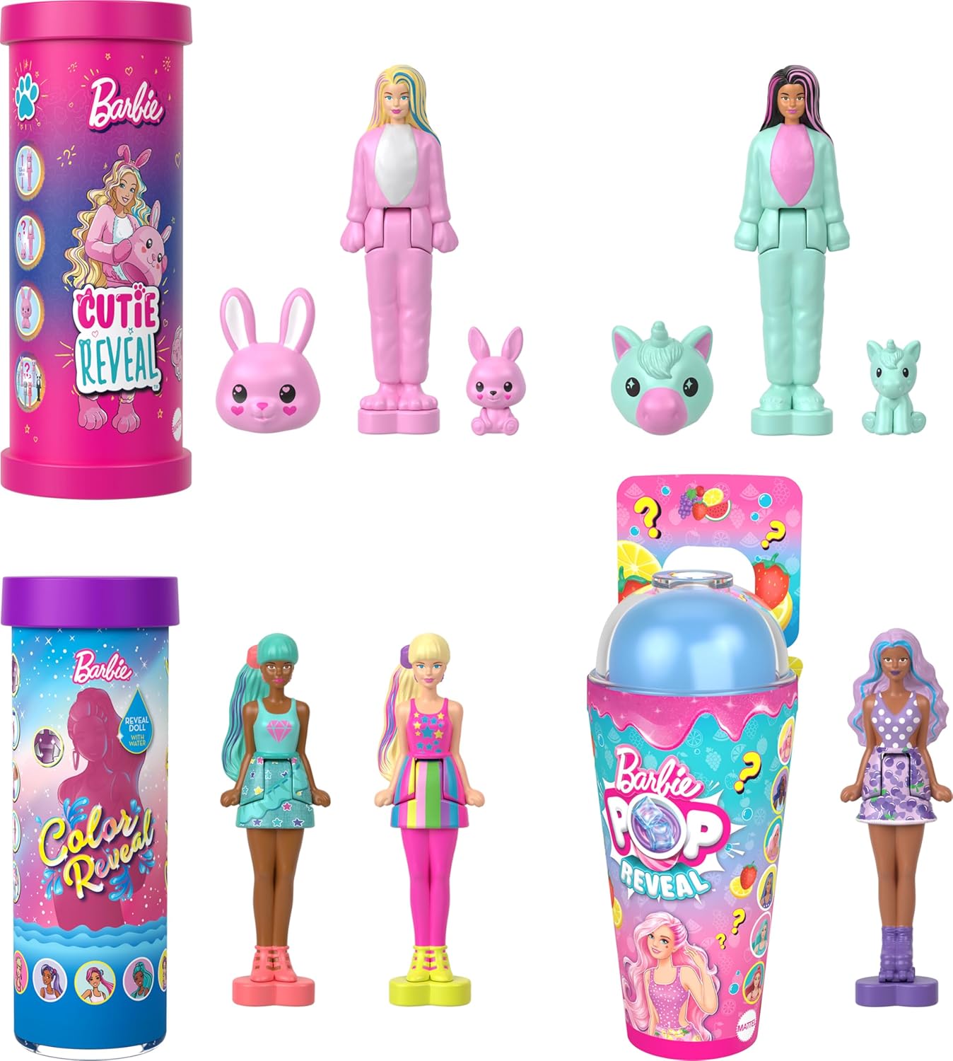 Mini Barbieland Core - Reveal + Unboxed Assortment (1 Box Per Purchase)
