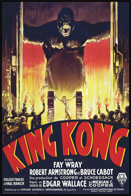 King Kong Gates Fire Poster