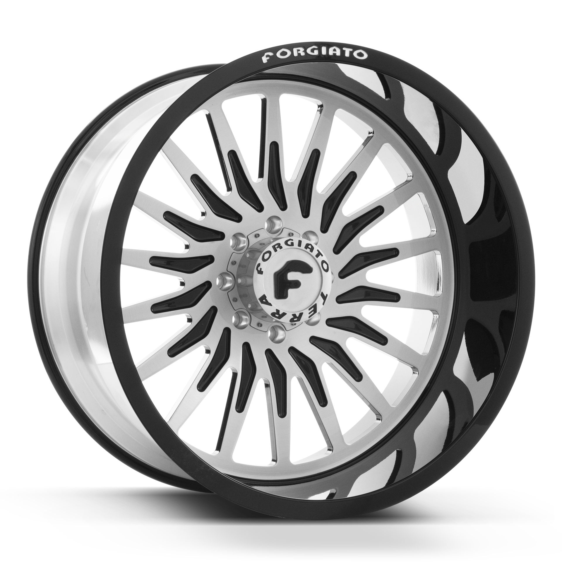 26x14 -76 8x170 Set of 4 Forgiato Denti-T for Ford F250 (Terra Forging) - Wheels | Rims